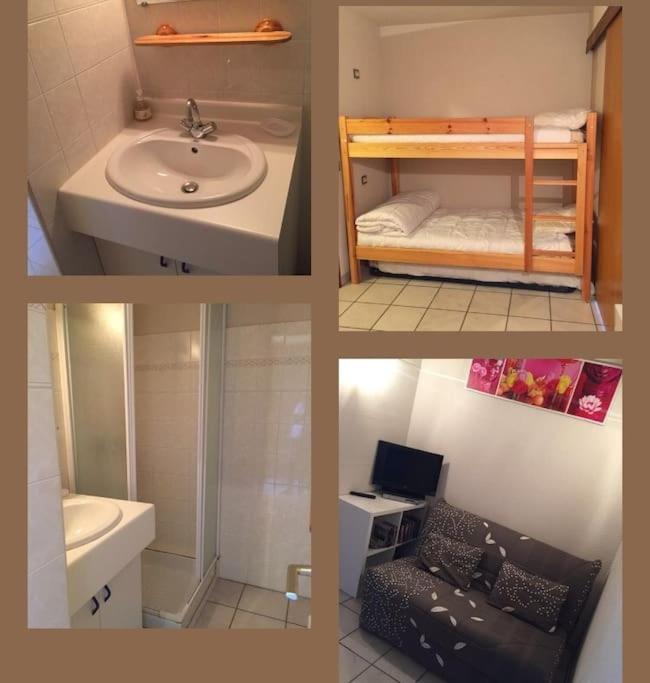 Appart Tres Ensoleille 5-6 Pers Au Pied Des Pistes 昂塞勒 外观 照片