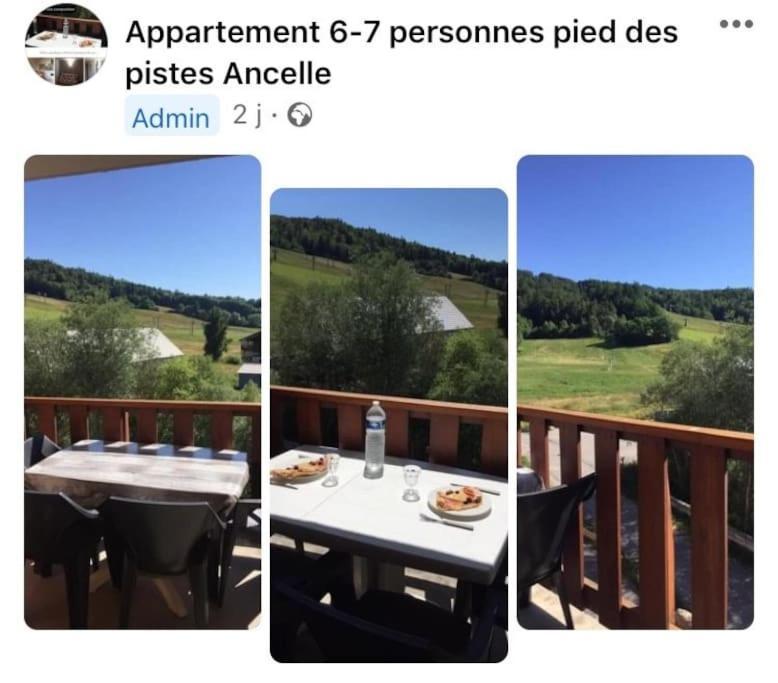 Appart Tres Ensoleille 5-6 Pers Au Pied Des Pistes 昂塞勒 外观 照片
